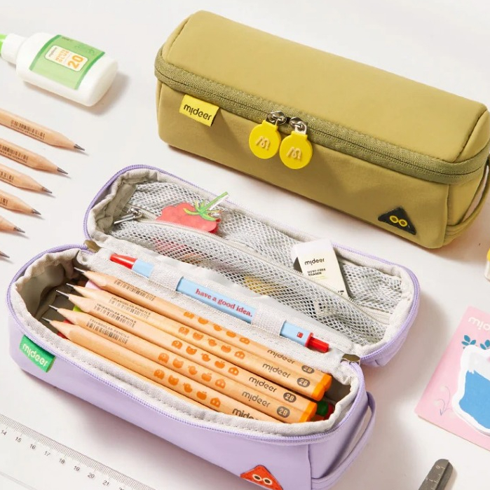 

Mideer Multi-Functional Toast Pencil Case Tempat Alat Tulis Sekolah Anak Laki-Laki Perempuan 6 Tahun