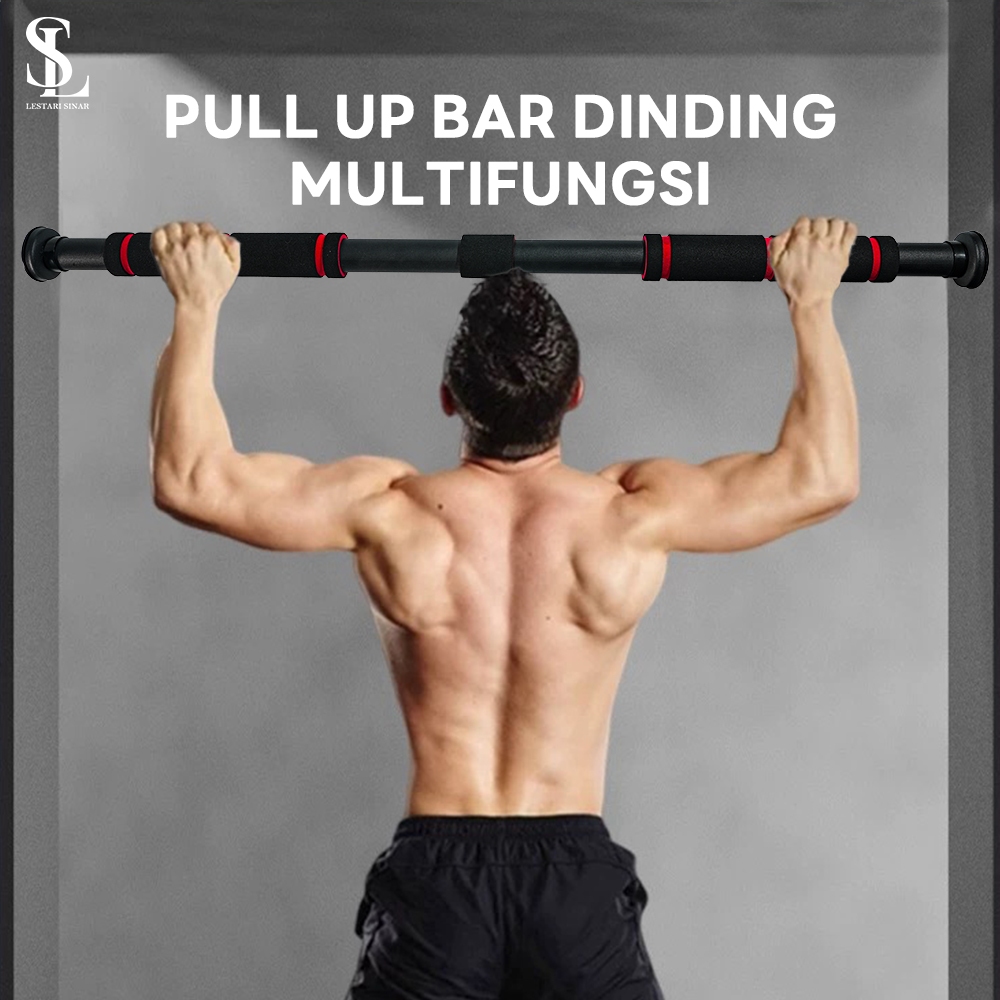 READY STOCK PULL UP BAR DINDING DOOR CHINNING ALAT PULL UP DINDING PINTU FITNES OLAHRAGA terlaris di