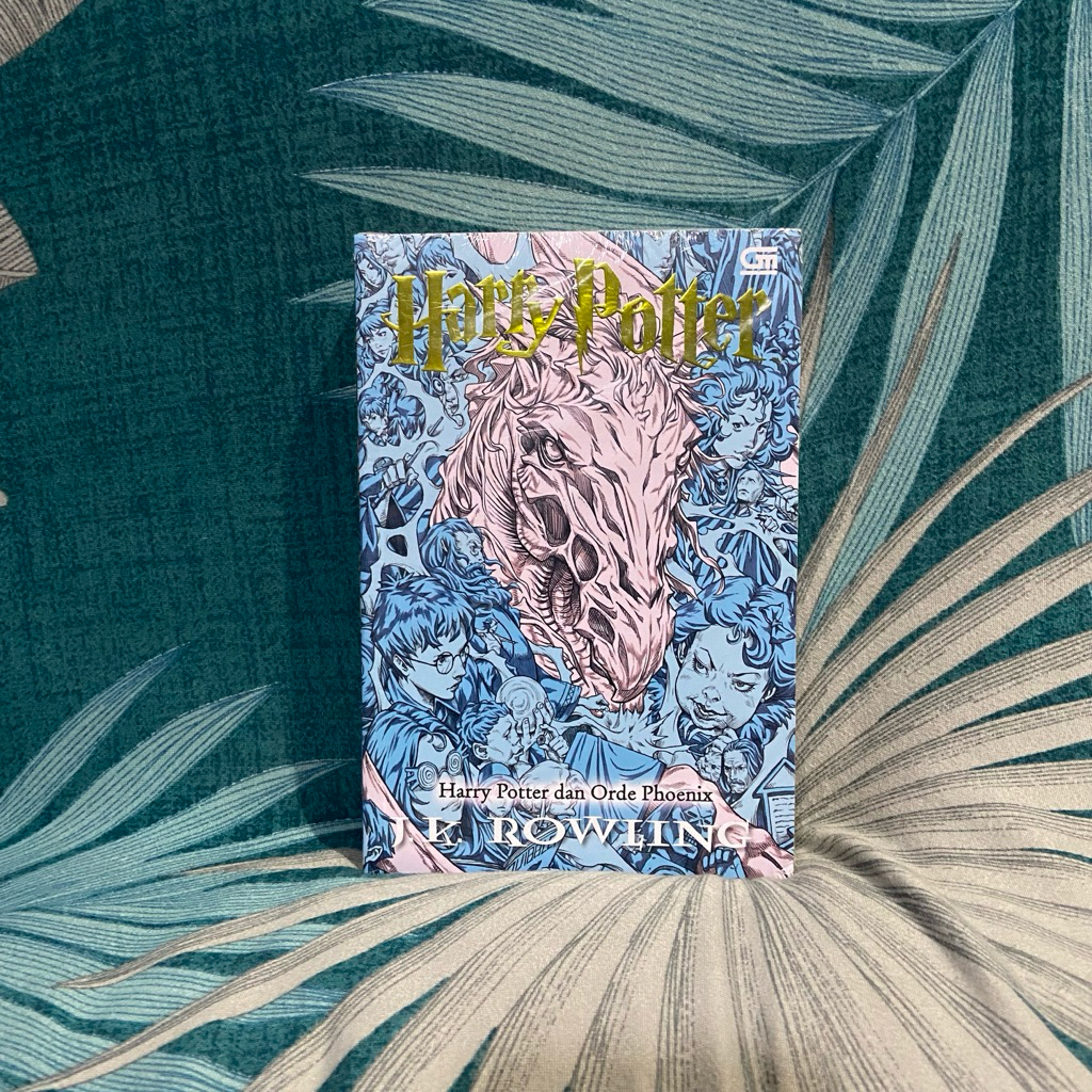 ORIGINAL Harry Potter 5 dan Orde Phoenix JK Rowling Buku Novel Baru Segel