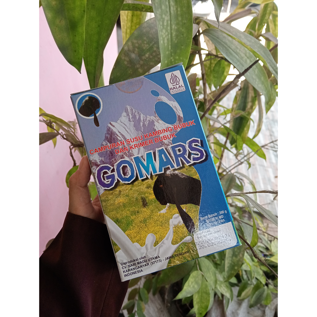 

Gomars Susu Kambing Etawa Bubuk Rasa Coklat dan Original DIY