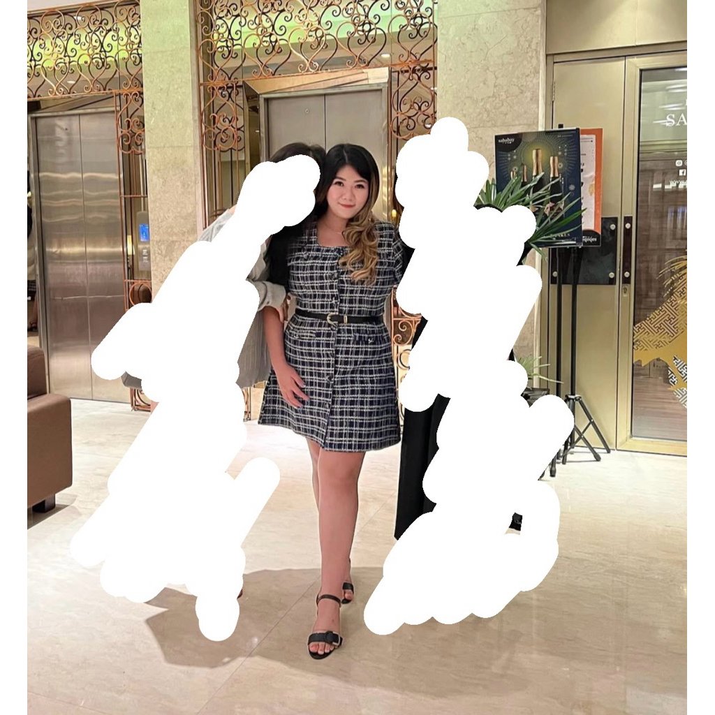 PRELOVED Tweed Premium dress