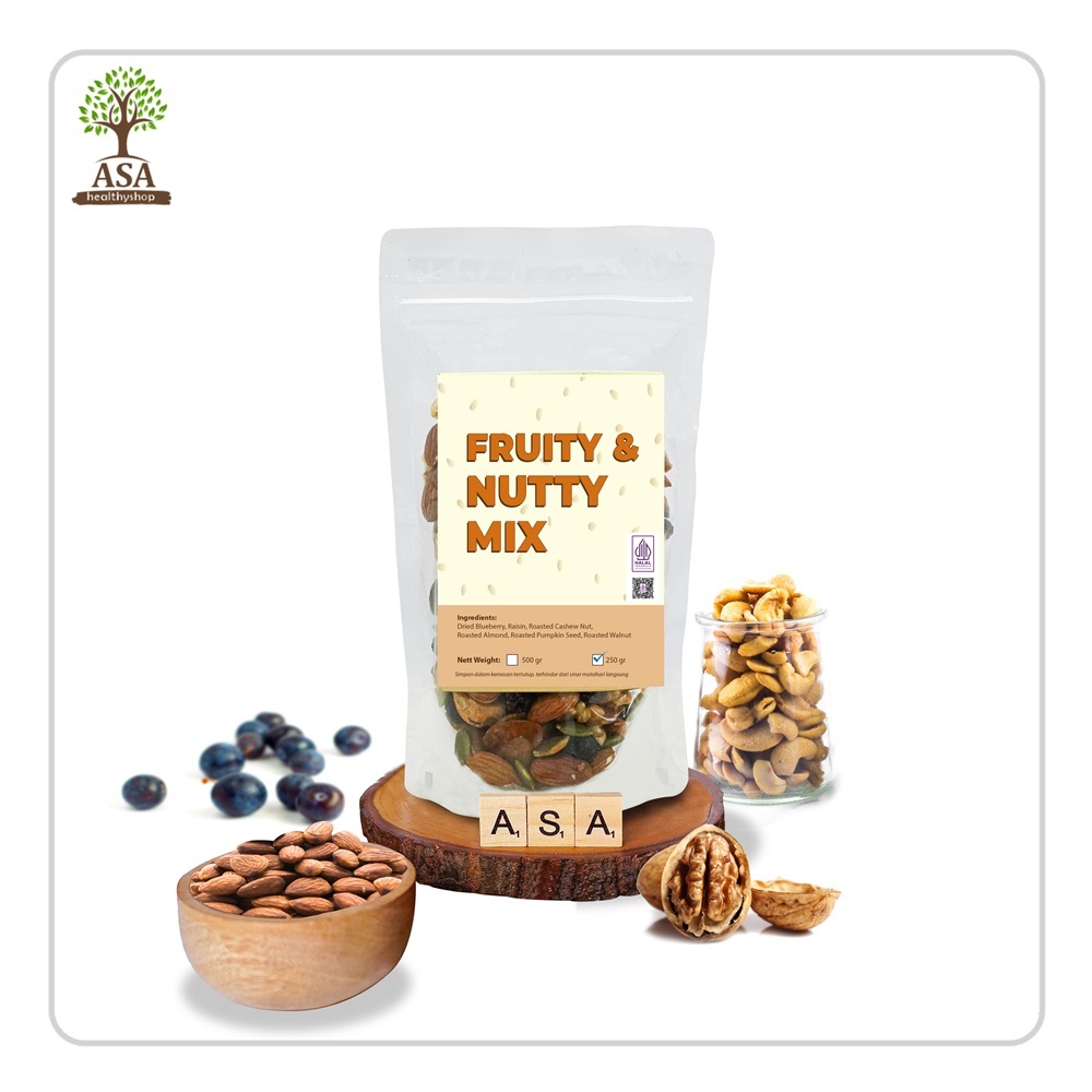 

Fruity & Nutty Mix 250 gram