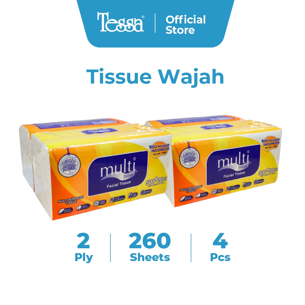 Buy 2 get 4 - Multi Facial SP 260s 2ply
