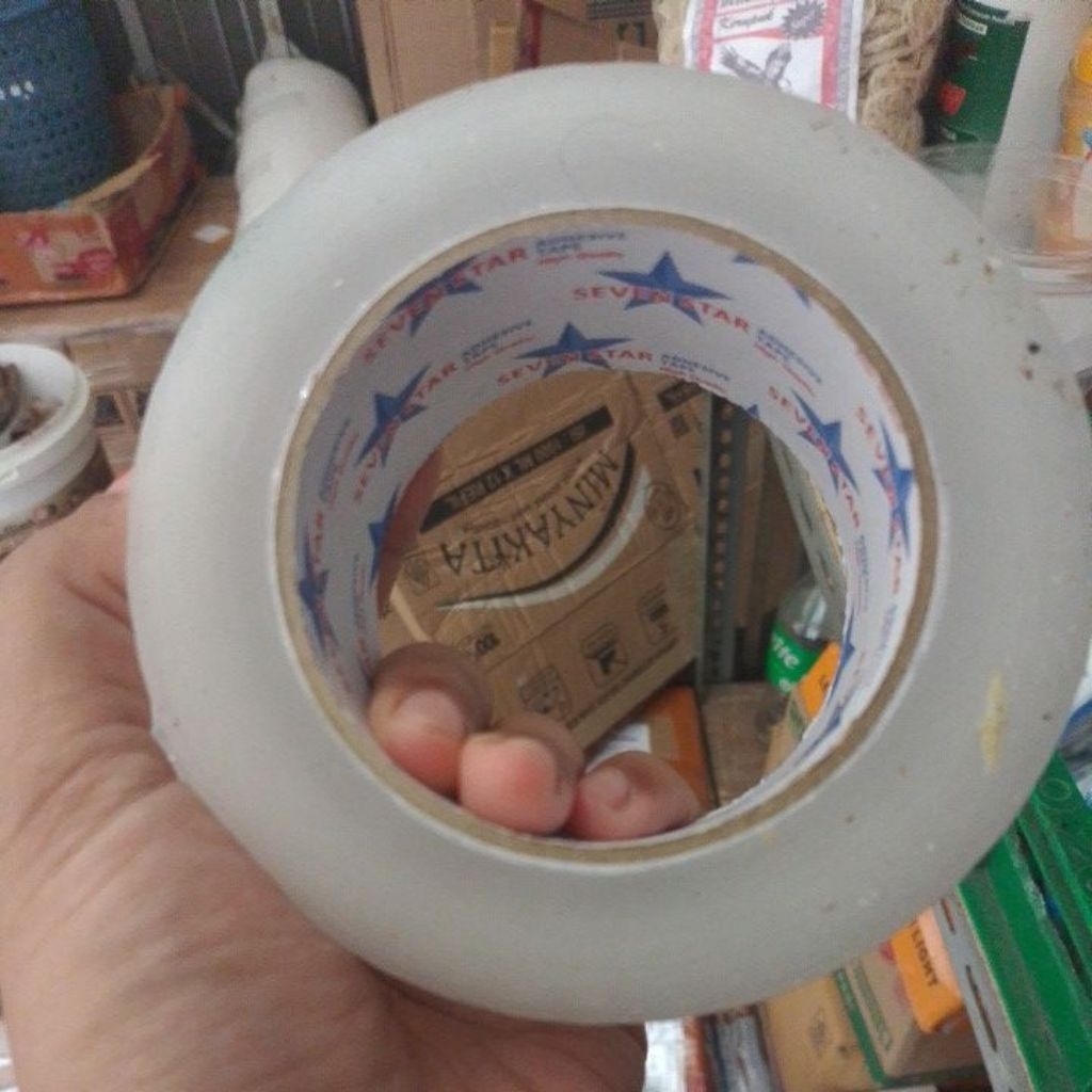 

lakban putih 200yard