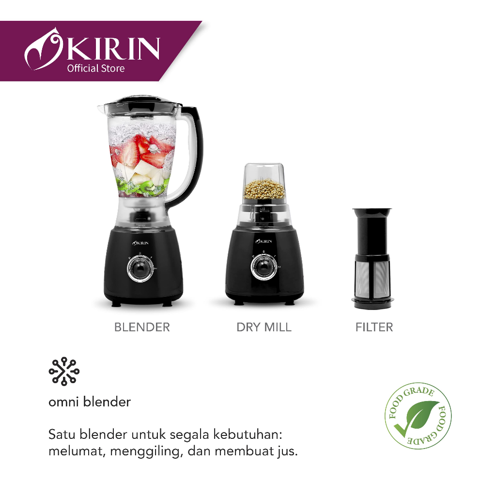 BLENDER KIRIN KBB-1750PL1/BLENDER KIRIN MURAH