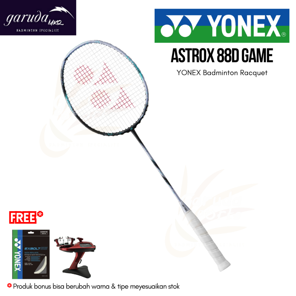 Raket Badminton Yonex Astrox 88 D GAME Black Silver / ASTROX 88D GAME / 3AX88D-G