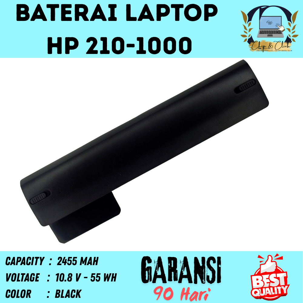 210-1000 Baterai Laptop HP Mini 210-1004TU BERGARANSI