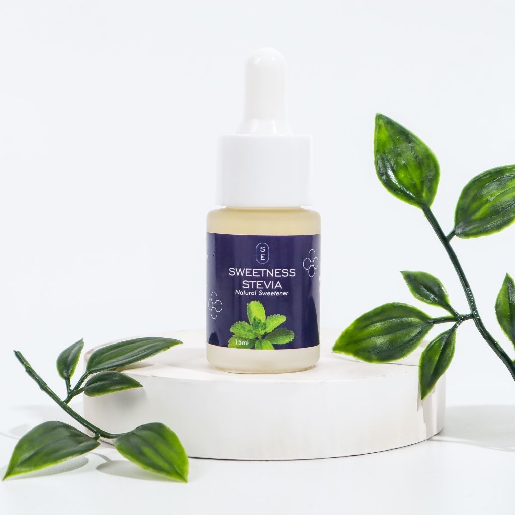 

Sweetness Stevia 15ml - Pemanis Alami Nol Kalori