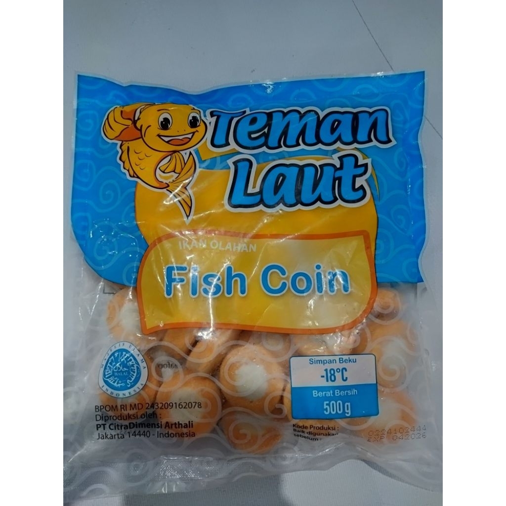 

teman laut fish coin