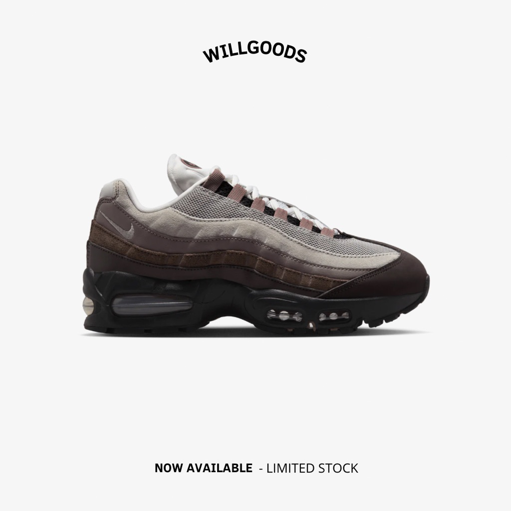 Nike Air Max 95 OG Velvet Brown Women Original Resmi