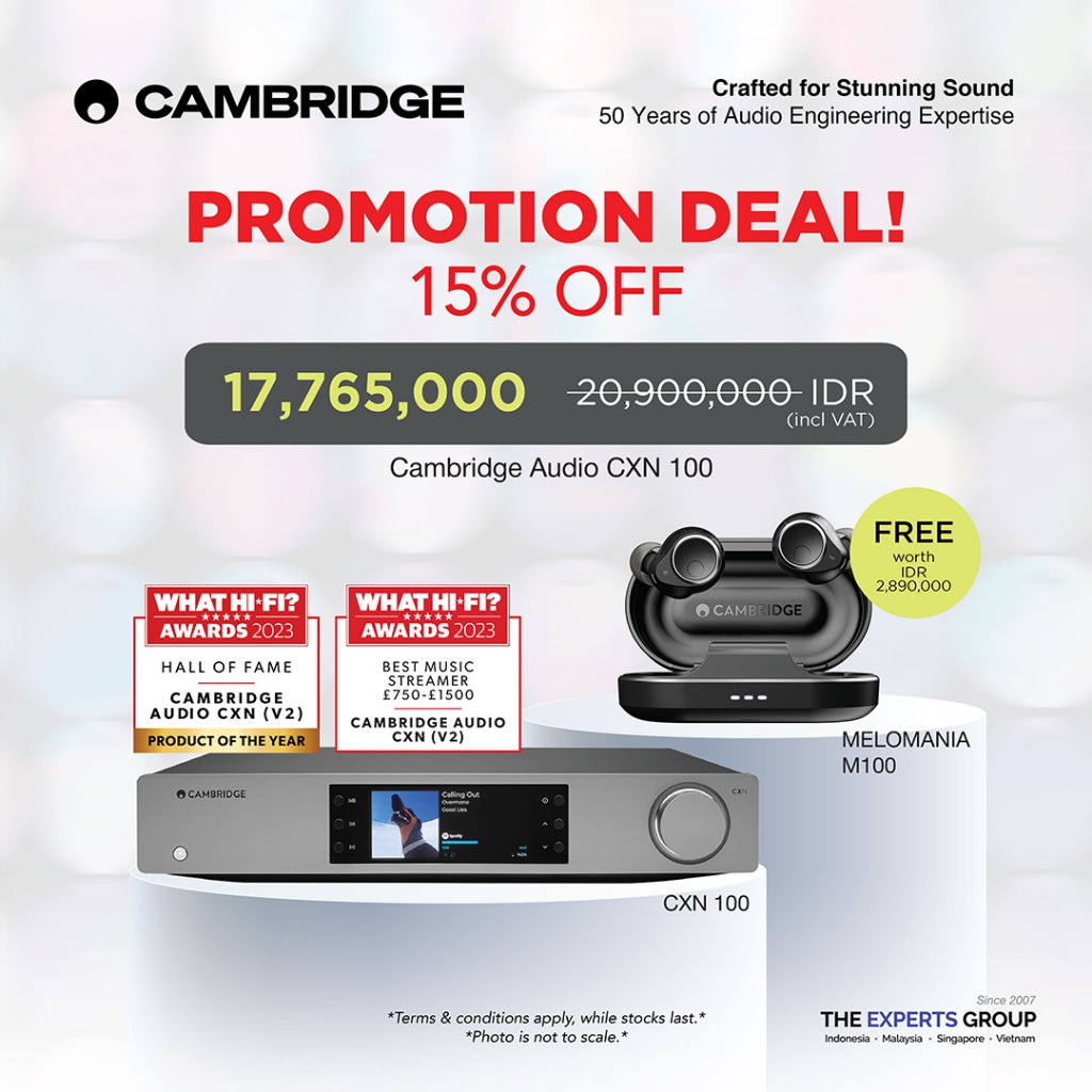 Cambridge Audio CXN100 Free Cambridge Audio M100