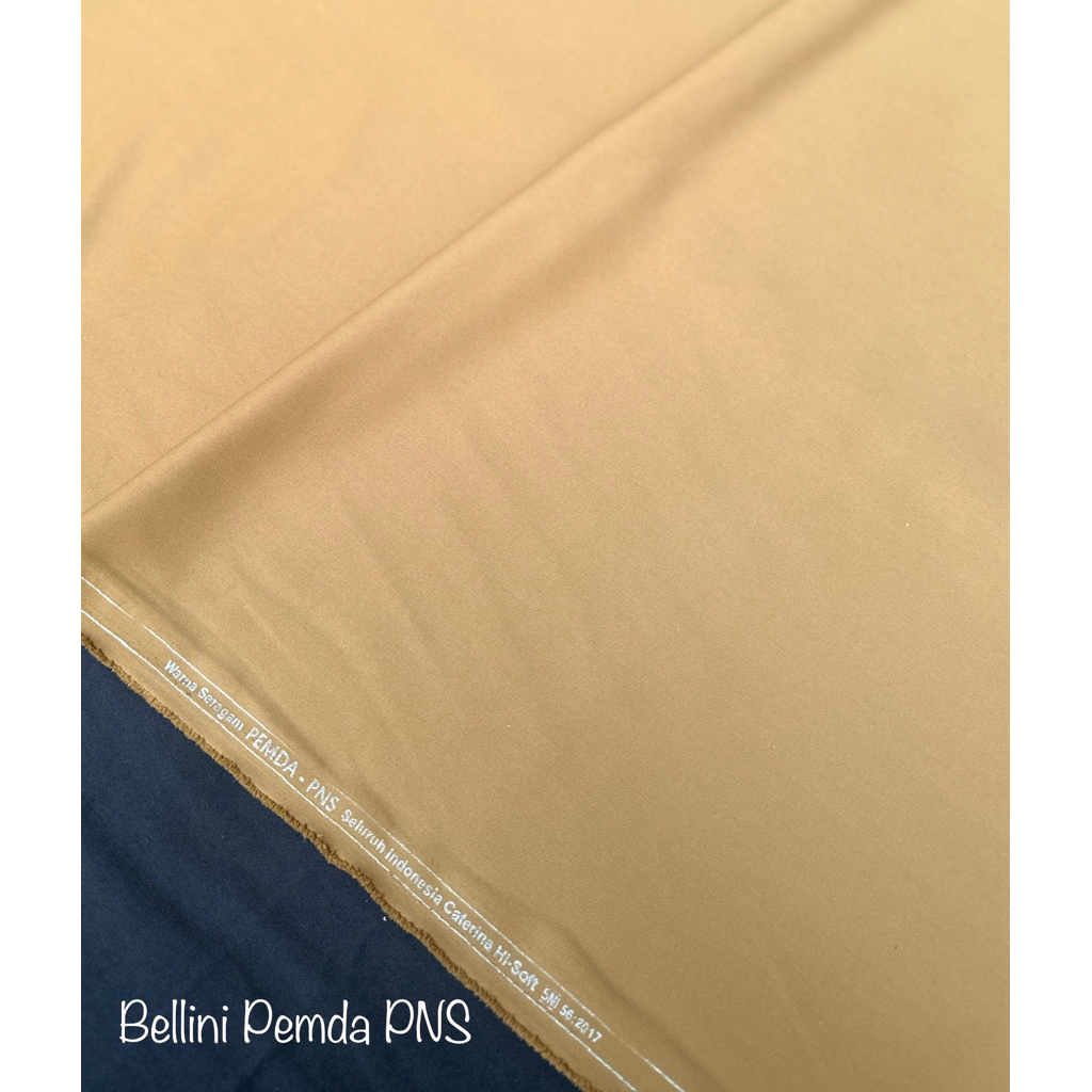 KAIN SERAGAM BELLINI PEMDA PNS (harga per50cm)