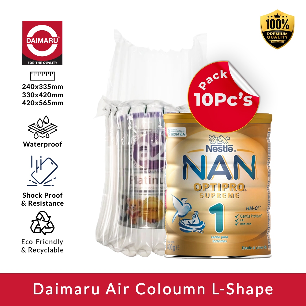 

Daimaru LShape Column Bag - Bubble Wrap Berkualitas Tinggi Tahan Air & Tahan Guncangan untuk Packing Barang Pecah Belah