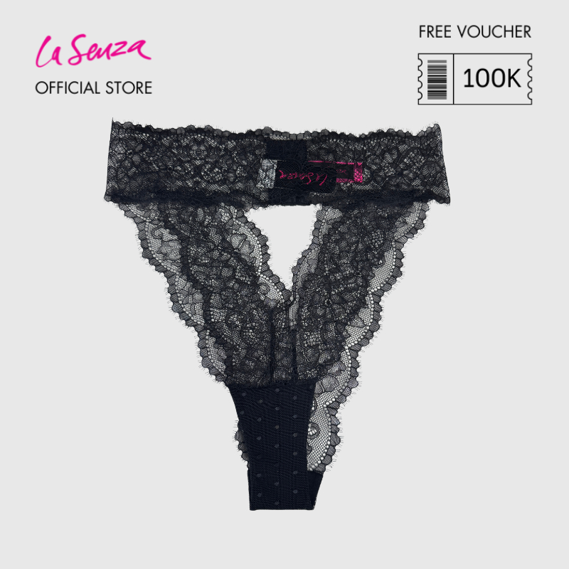 La Senza Costume Panty Warna Smoulder Black 11196239-03YZ