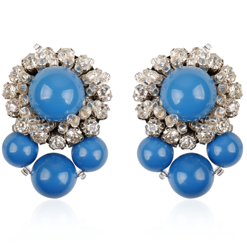 Aidan and Ice - Willow Blue Earrings