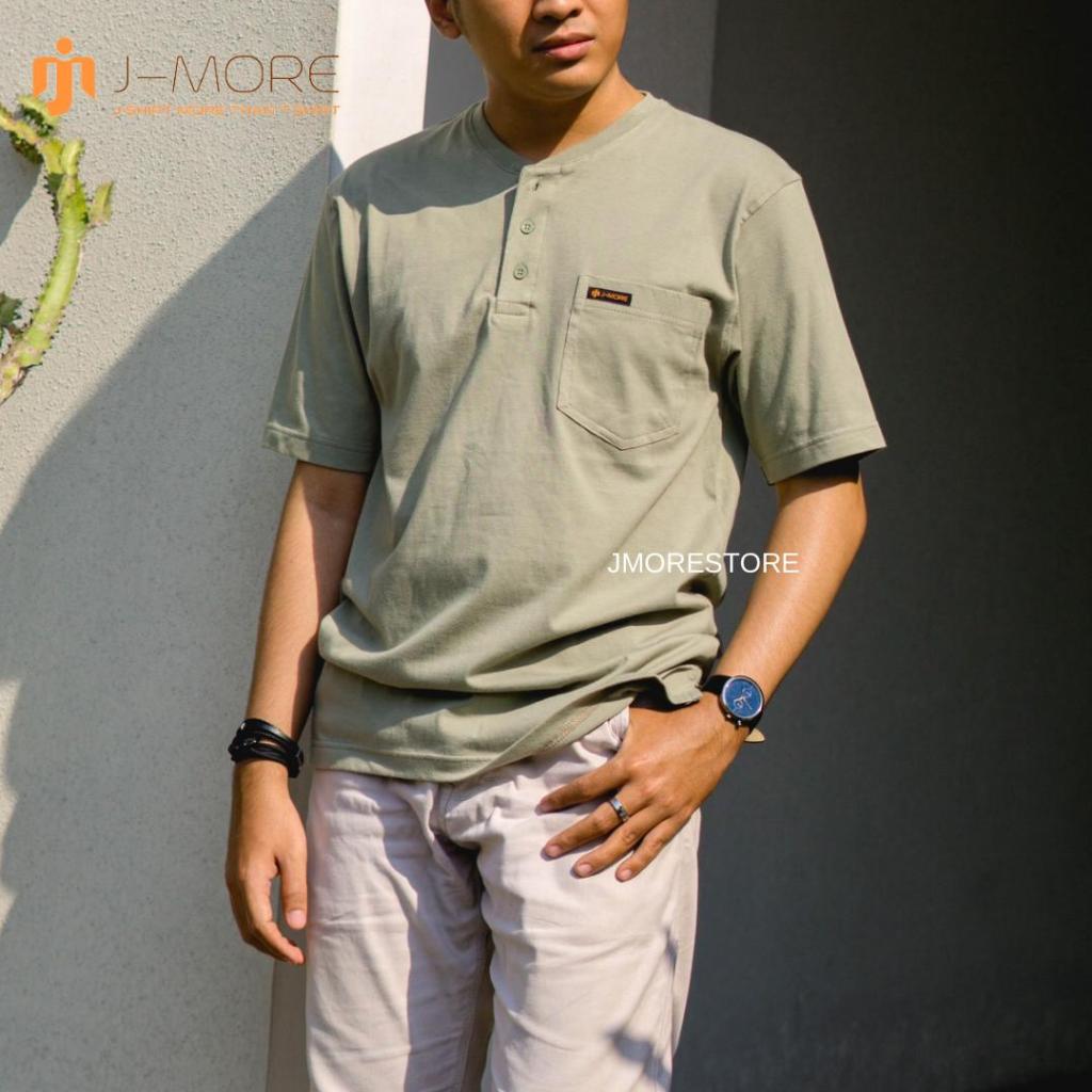 Kaos Kancing Saku Pria by Jmore Bahan Cotton Katun Combed 24s/30s Part 2