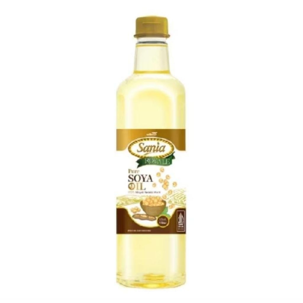 

Sania Royale 1 Liter Soya Oil Minyak Goreng Kedelai Botol 1000ml
