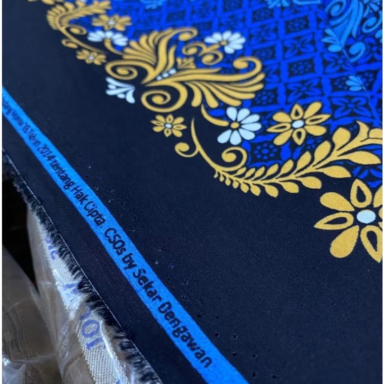 Kain Dasar Batik Korpri Kain Bahan Seragam Batik Korpri C50's Terbaru