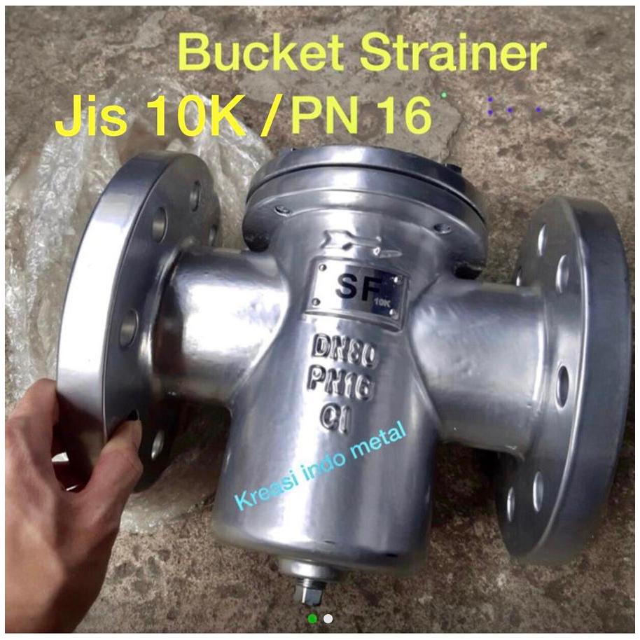 6” Bucket Strainer PN 16 -Cast iron 6 inch Flange PN16 DN150 / 150
