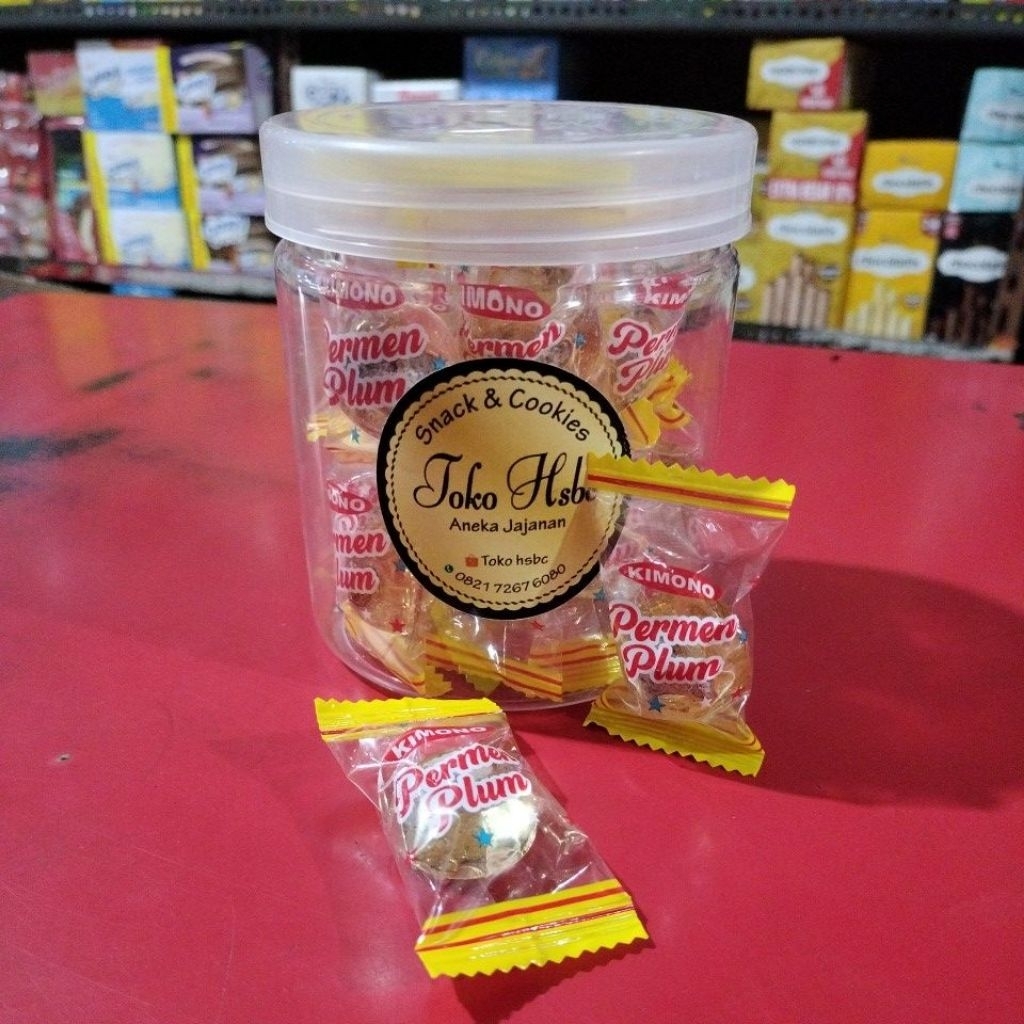 

Somboi Madu Candy Plum 1 Toples isi 20 pcs