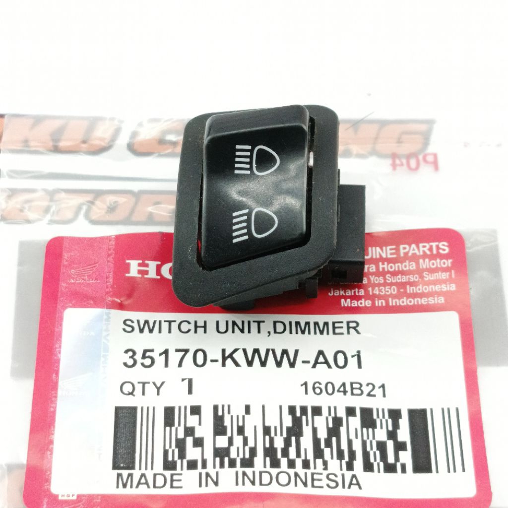 35170-KWW-A01 SAKLAR DIMMER HONDA REVO 110