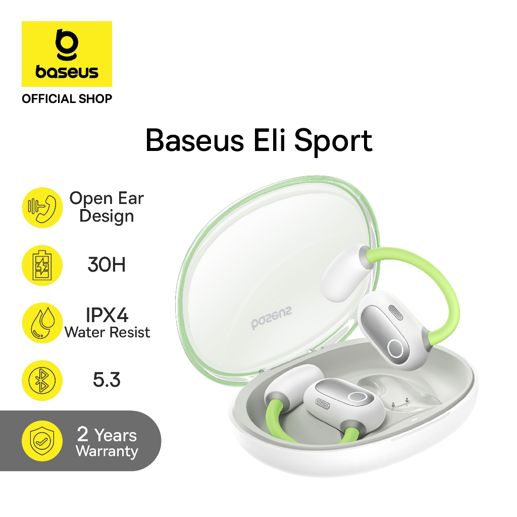 Baseus Eli Sport 1 OWS Open-Ear Earbuds Sport Jogging Gym TWS Headset Earphone