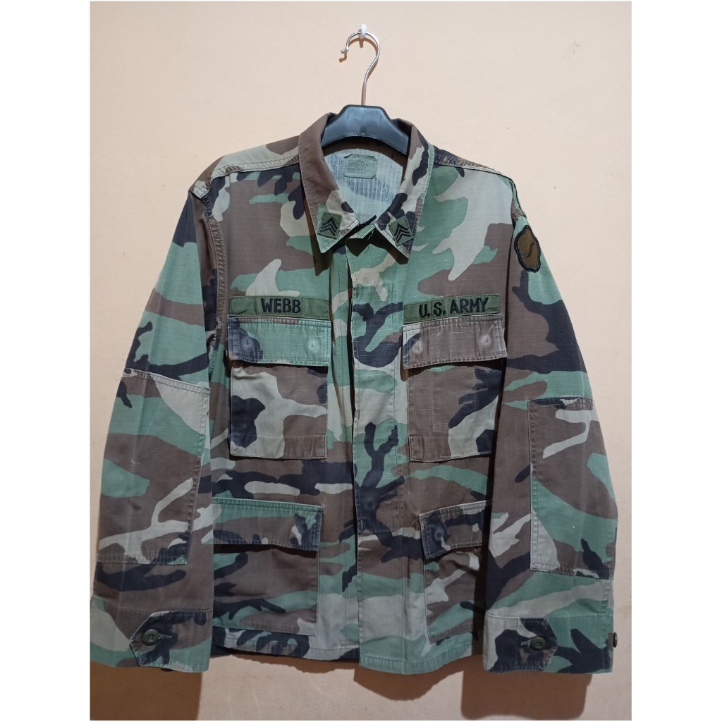 BDU US Army Woodland Full Patch Original