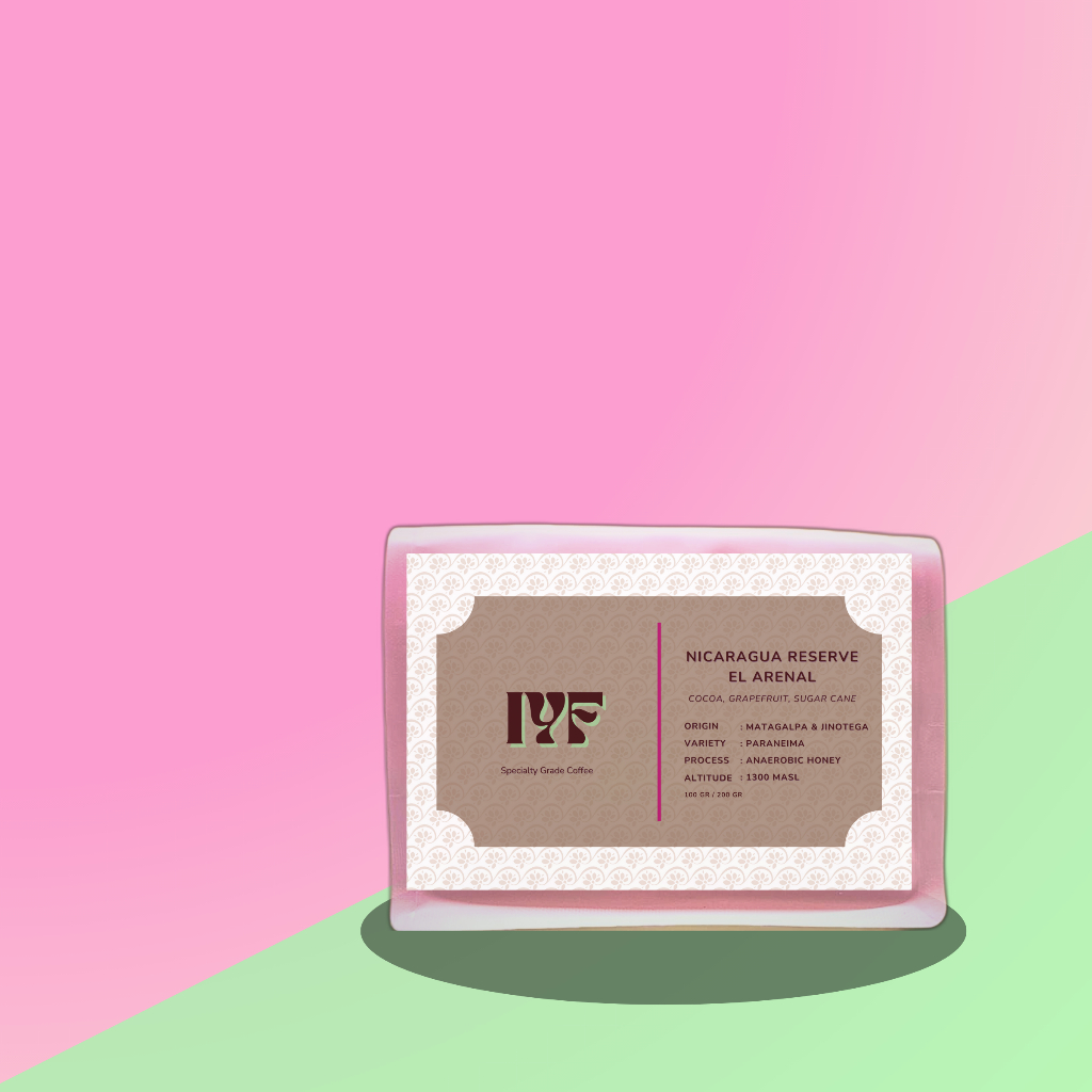 

Arabica Roasted Coffee Beans Nicaragua Reserve El Arenal by InYourFavor 100gr