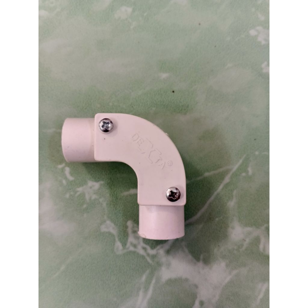 elbow, sok, dan klem pipa PVC 20MM instalasi listrik