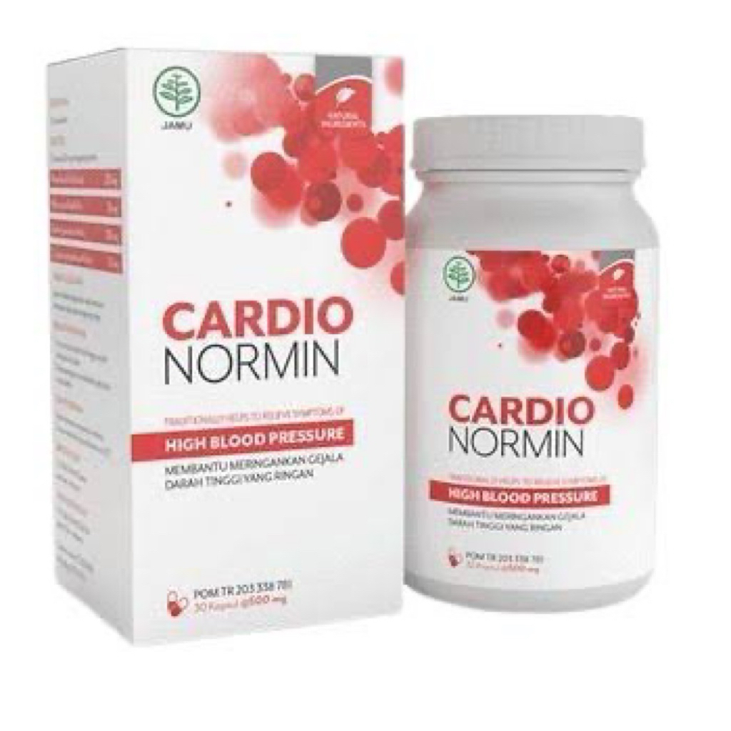 Cardionormin 100% Asli Obat Hipertensi Darah Tinggi Jantung Original BPOM