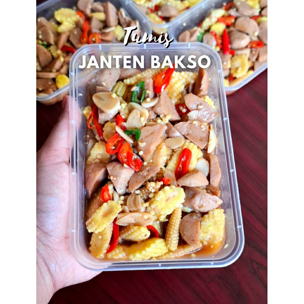 

TUMIS JAGUNG MUDA MIX BAKSO FROZEN FOOD