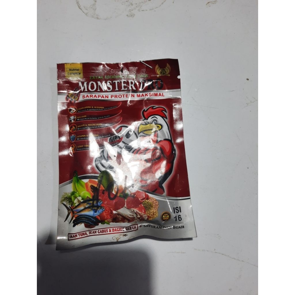 Extra fooding ayam / Monster Pro