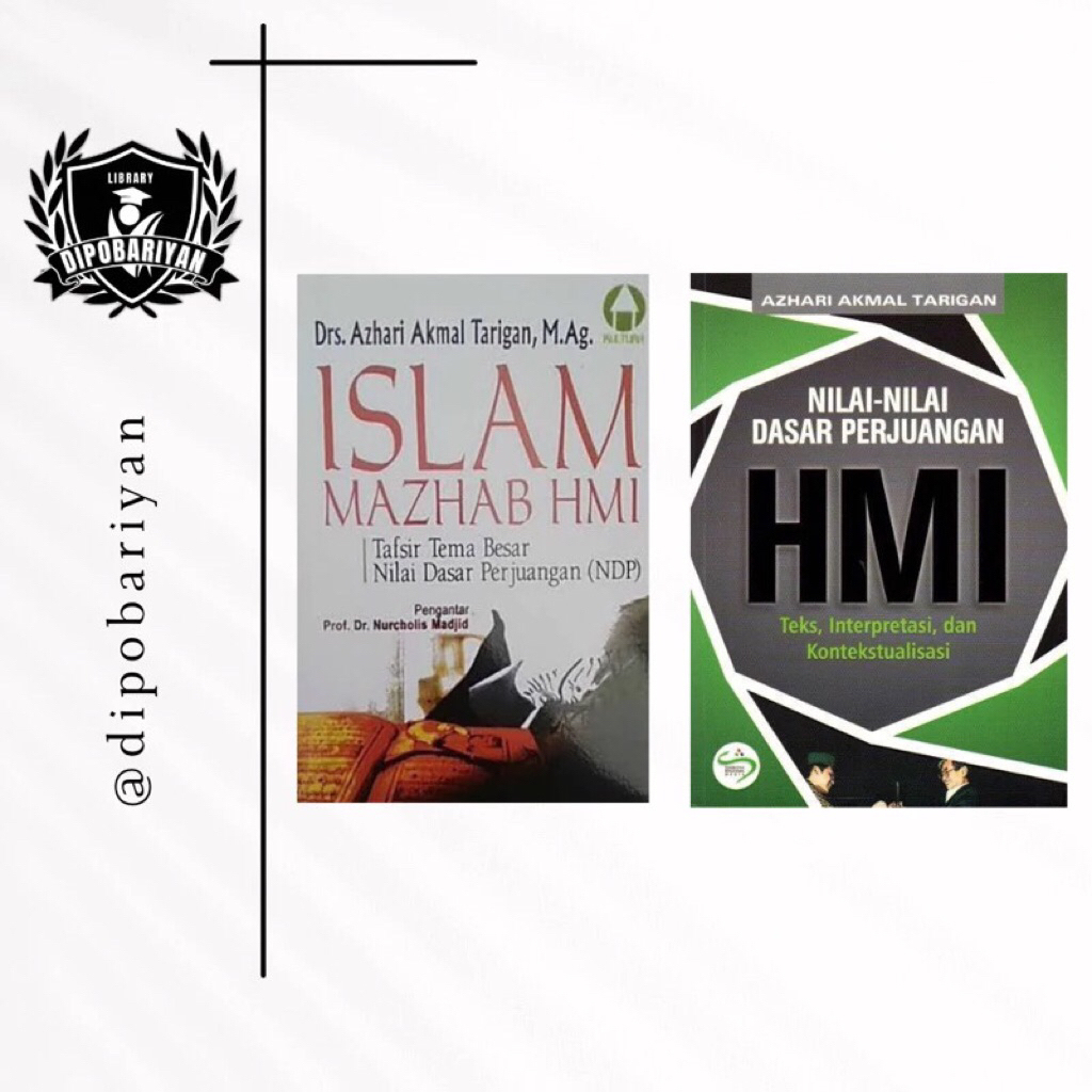 PAKET HMI - ISLAM MAZHAB HMI, NDP HMI