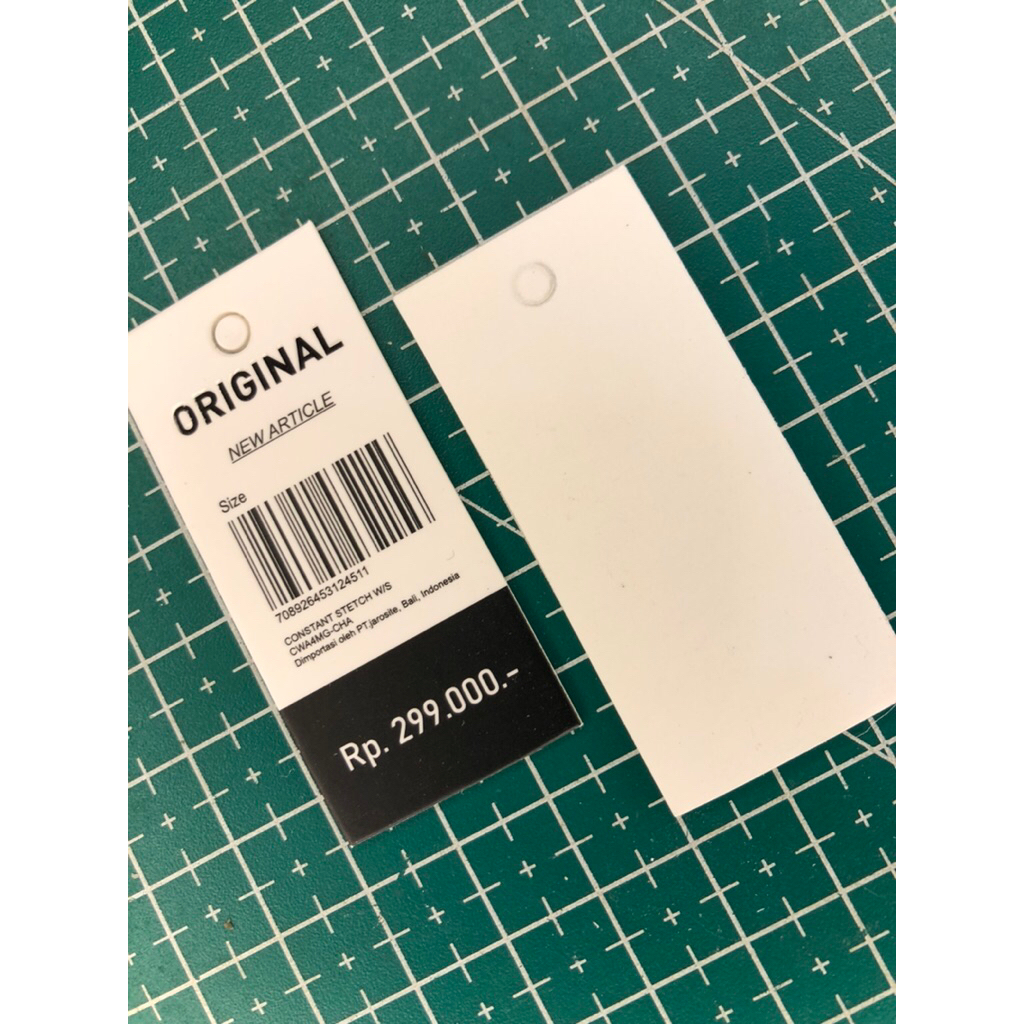 

ORIGINAL BARCODE PRICE TAG SUPER PREMIUM SUPER TEBAL CO 1X DI KIRIM 600PCS