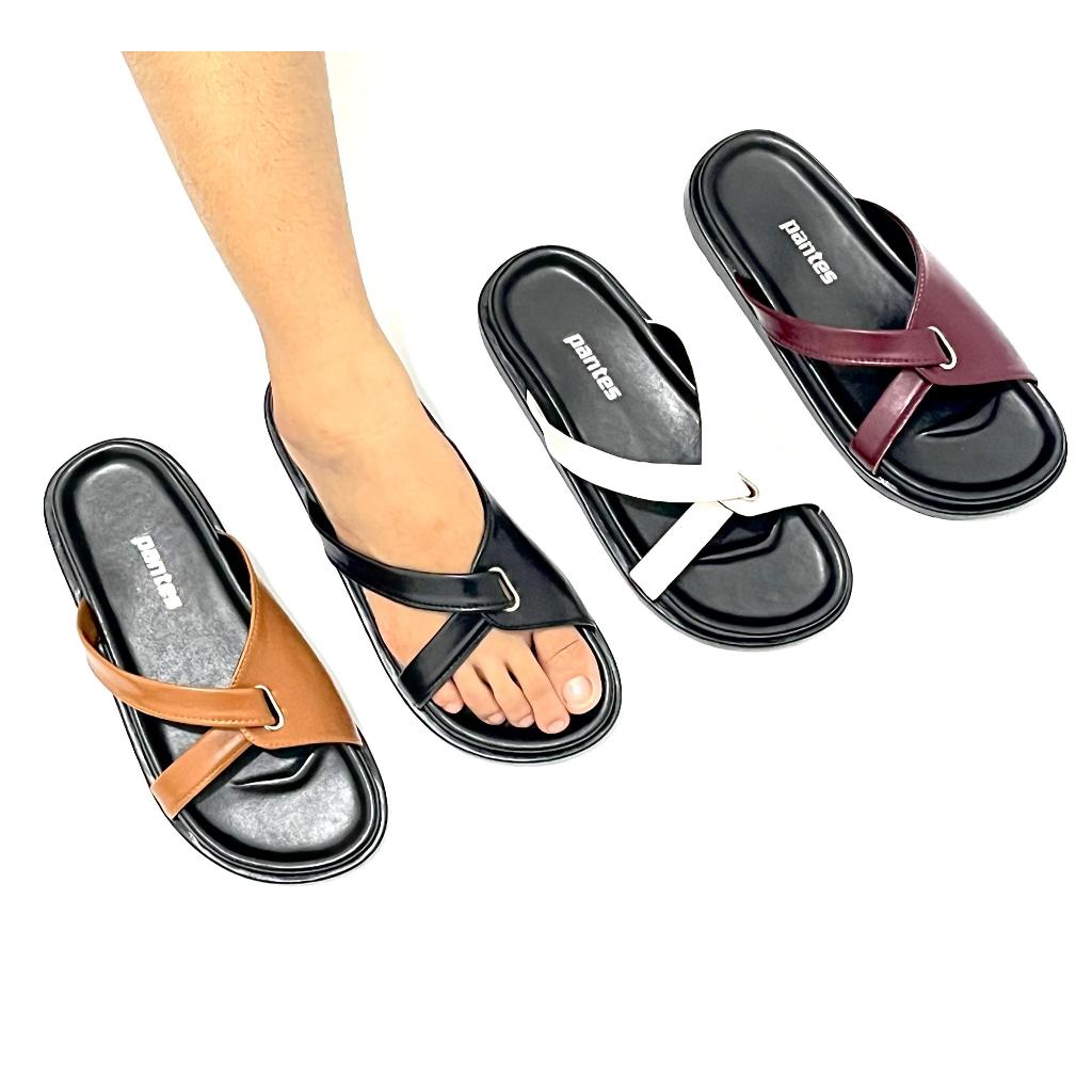 PANTES STORIES Agisna sandal wanita terbaru platfrom slip on