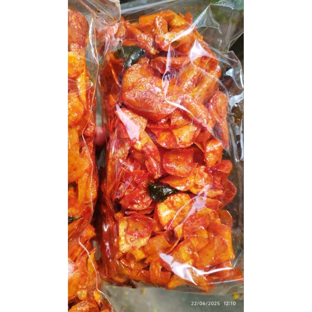 

Keripik Singkong Balado pedas