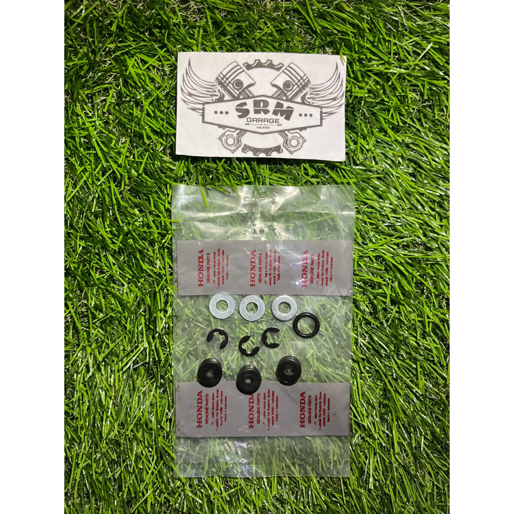 1 SET KARET KAMPAS GANDA, RING, KLIP SNAPRING BEAT SCOOPY