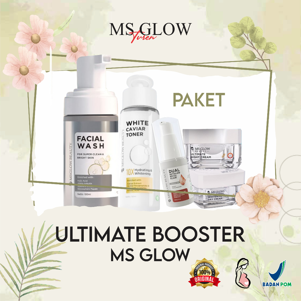MS GLOW PAKET ULTIMATE (ANTI AGING)
