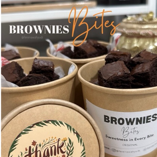 

BROWNIES BITES size 16 oz
