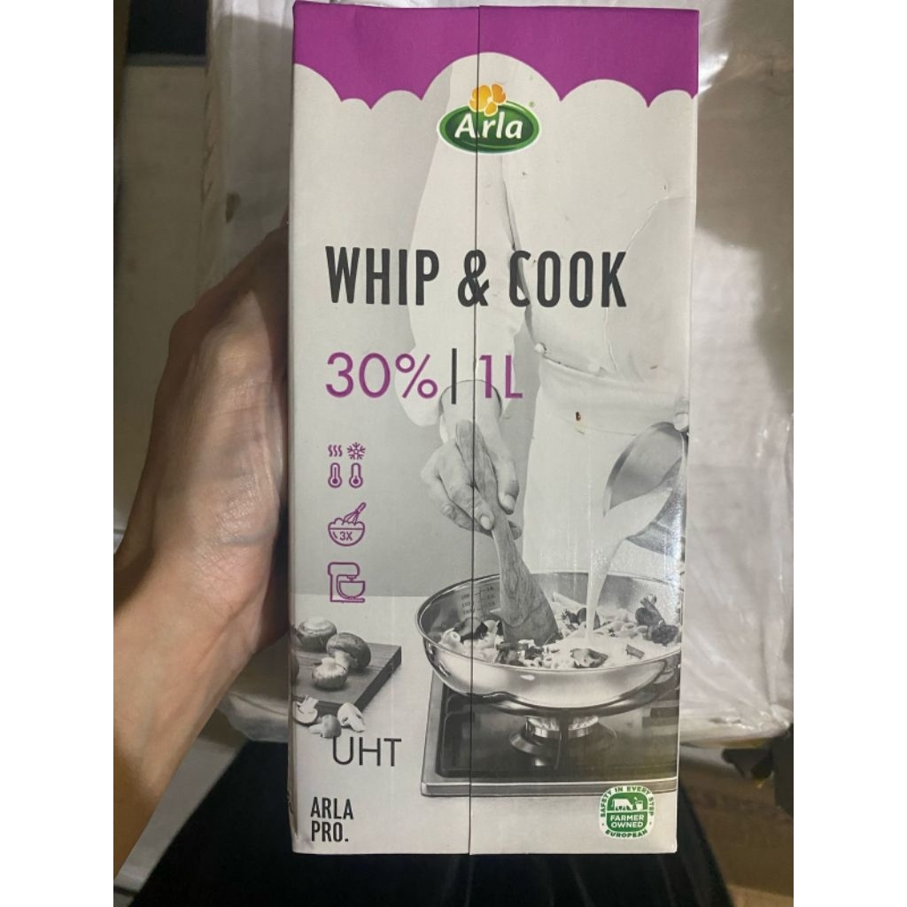 

ARLA WHIPPING CREAM 1 LITER