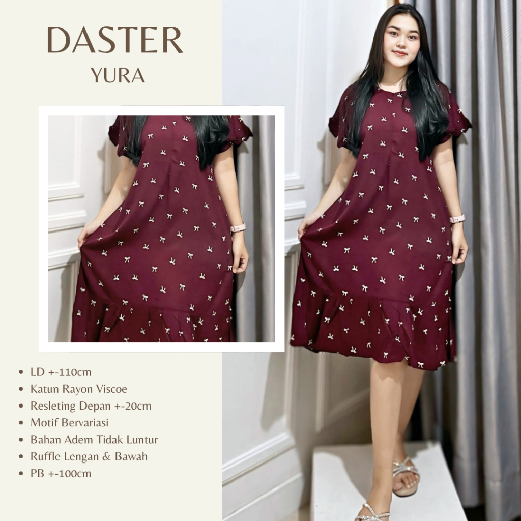 Dress Hamil Dan Menyusui Rayon By Dastermami | Daster Kekinian