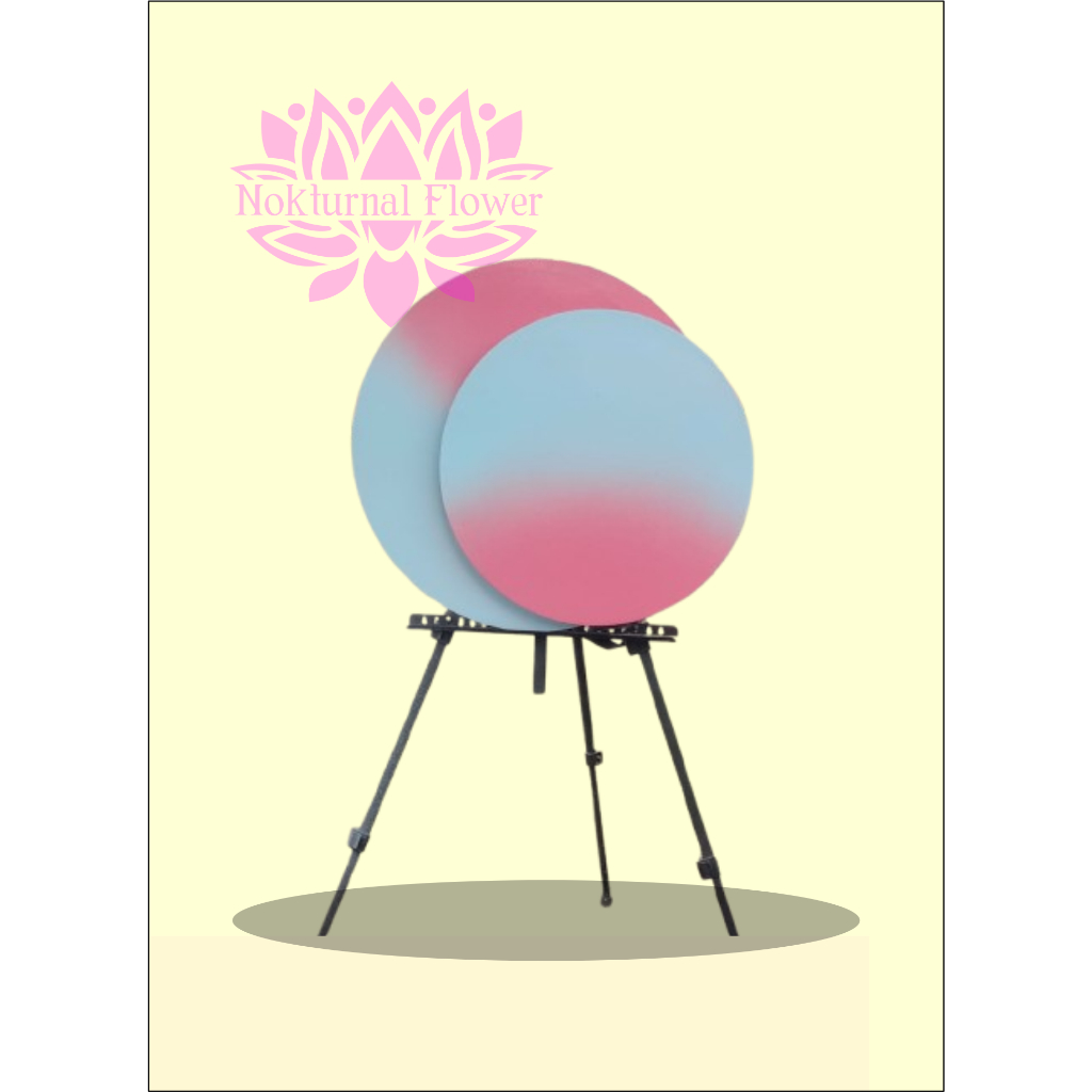 

Flower box dabel lingkaran