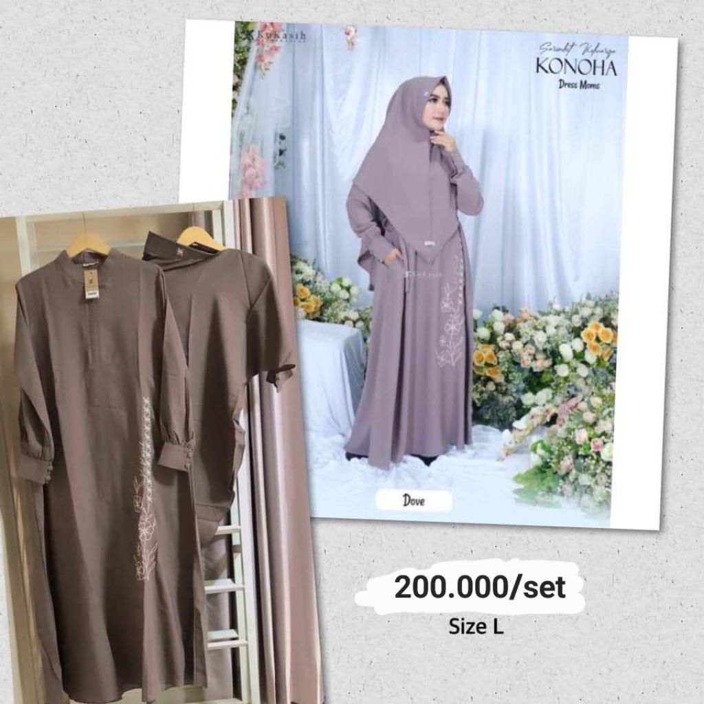 set gamis konoha by Kukasih