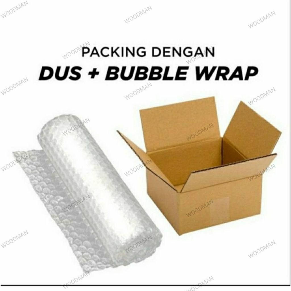 

PACKING TAMBAHAN BUBBLE WRAP + KARDUS TEBAL (Safety Packing)