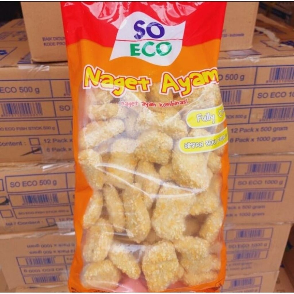

So Eco Chicken Nugget 500gr/1kg naget ayam frozen