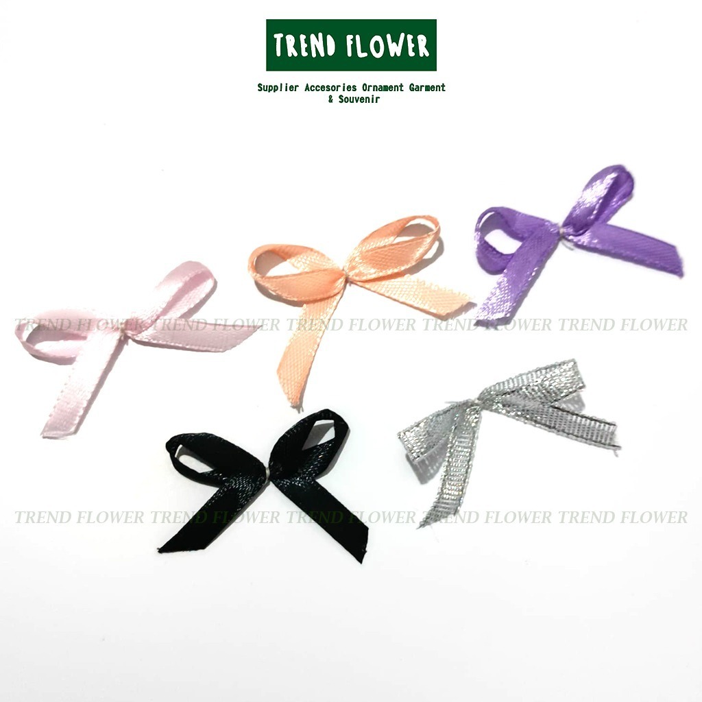 

[PER GROSS] Pita kecil Satin 1/4 inch POLOS PER LUSIN pita hiasan souvenir hampers pita seserahan langsung tempel