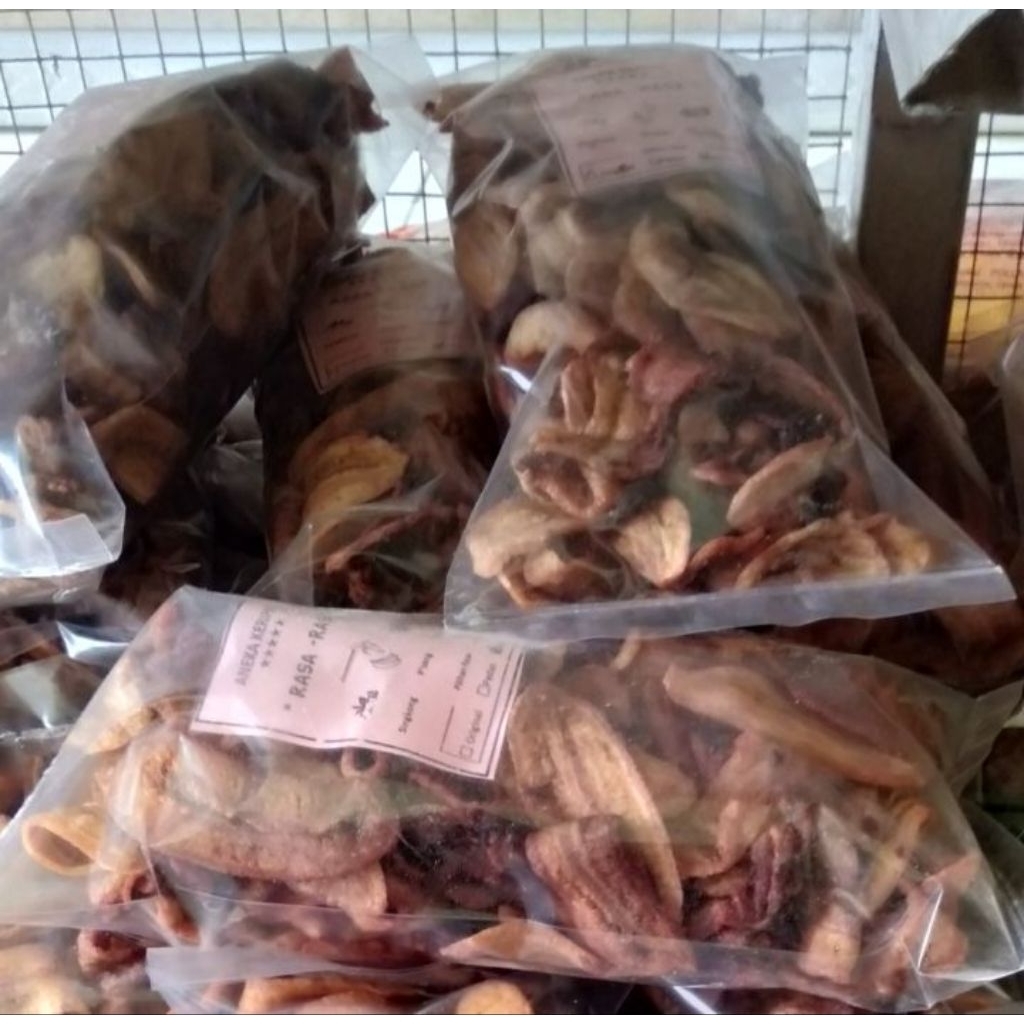 

keripik pisang sale manis gurih enak murah bersahabat