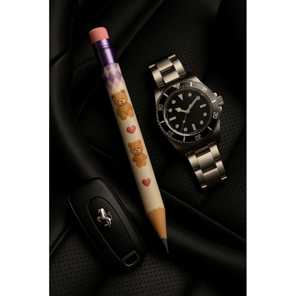 

PENSIL TEDDY BEAR EDISI EKSKLUSIF