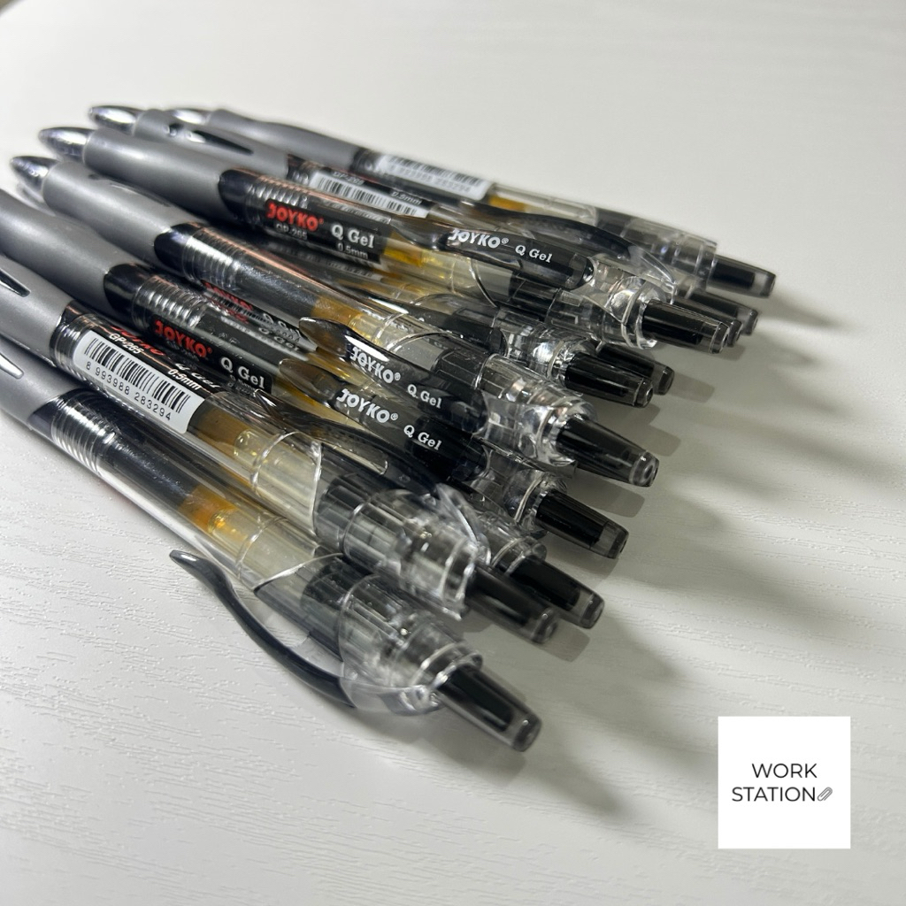 

Joyko Gel Pen GP-265 QGel 0.5mm (1Box isi 12Pcs)