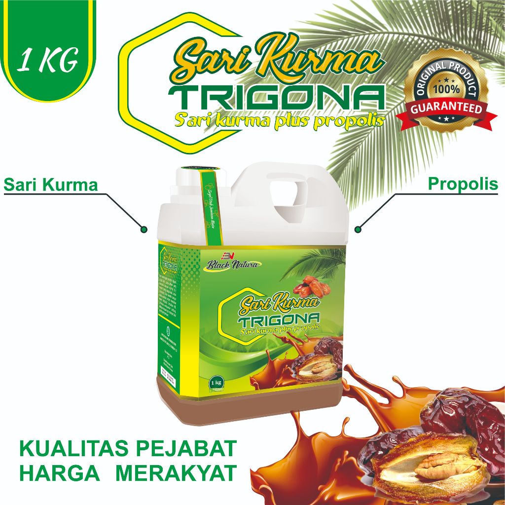 

Sari Kurma Plus Propolis Trigona Orginal 1kg